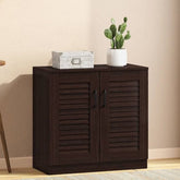 Luxo Nation Wooden Shoe Rack Cabinet | Modern Shoe Storage Unit