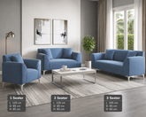 Luxury Modern Fabric Sofa Set for Living Room | Luxo Nation