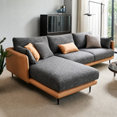 Luxo Nation Luxury L-Shaped Sofa – Modern, Stylish & Space-Saving