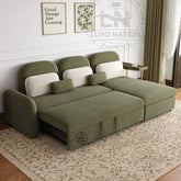 Luxury Sofa Corner Modern Sofa Cum Bed | L Shape Sectional Furniture