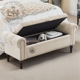 Luxury Storage Ottoman | Bedroom & Living Room Seat Bench