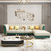 Luxo Nation Majestic Mingle L Type Chesterfield Sofa style