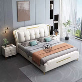 Luxo Nation Modern Upholstered Bed – Stylish & Premium Sleep Experience