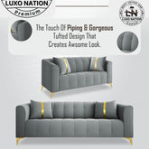 Luxo Nation Luxury Sofa Set – Premium Quality & Velvet Suede Design