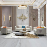 Modern Curved Sofa | Luxury Sofa Modern Living Room By Luxo Nation