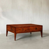 Luxo Nation Drawer Storage Luxury Center Table – wooden Table