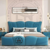 Luxo Nation Luxe Royal Haven Bed – Elegant, Plush, and Timeless Design