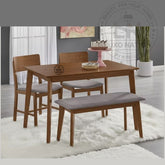 Wooden Dining Table Set | Modern Dining Room Furniture By Luxo Nation