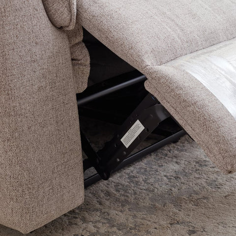 Luxo Nation Artiste Fabric 3-Seater Recliner Sofa – Beige | Luxury Comfort Seating by SRT