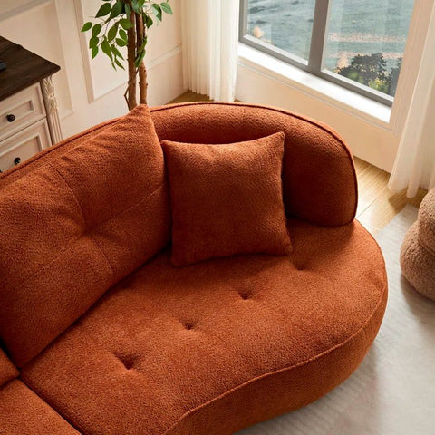Premium Curved Sofa | Modern Luxury Living Room Designer Sofa