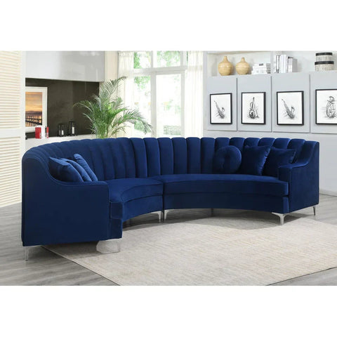 Britannia Modern Curved Sofa Set for Luxury Home Interiors