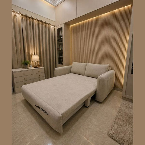 Luxury Sofa Cum Bed with Storage for Small Spaces By Luxo Nation