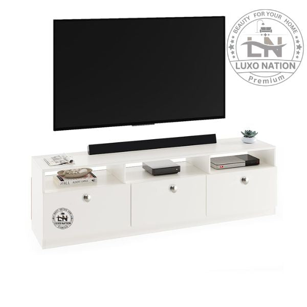 Floor Entertainment Unit | Modular Design | Storage & Shelves