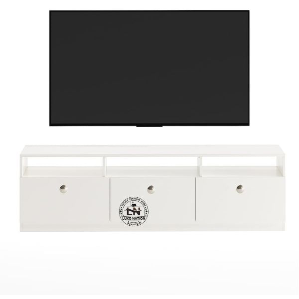 Floor Entertainment Unit | Modular Design | Storage & Shelves