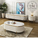 Elegant Golden Steel TV Console & Table – Premium Modern Style