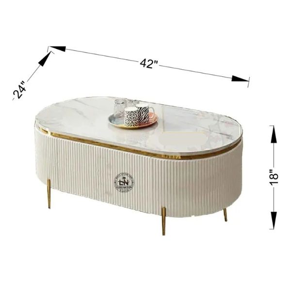 Elegant Golden Steel TV Console & Table – Premium Modern Style