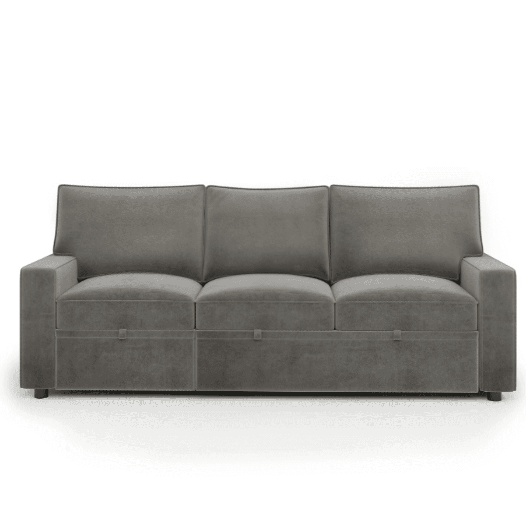 Luxo Nation Modest Convertible Comfort Sofa Cumbed For Living Room