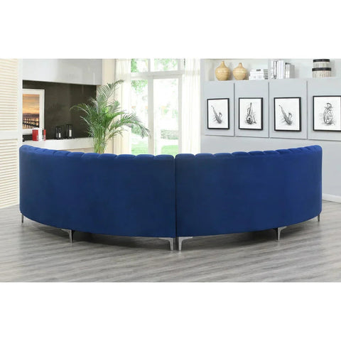 Britannia Modern Curved Sofa Set for Luxury Home Interiors