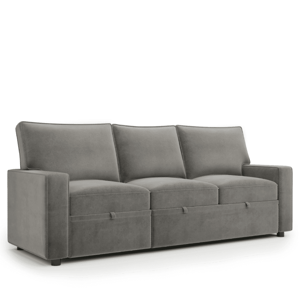 Luxo Nation Modest Convertible Comfort Sofa Cumbed For Living Room