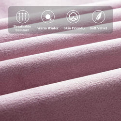 Luxo Nation King-Size Upholstered Double Bed – No Storage, Ideal for Home, Bedroom, or Hotel (Pink)