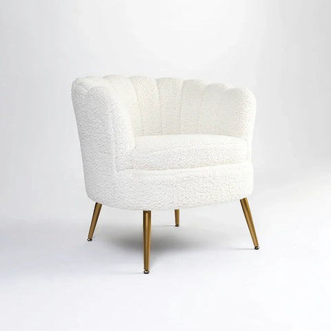 Valencia Premium Accent Chair in Bouclé By Luxo Nation
