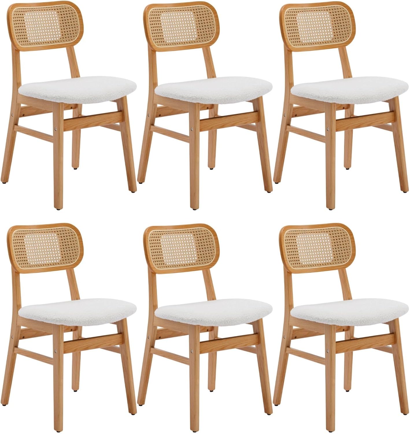 Cane Dining Set by Luxo Nation – Premium Finish for Modern Living