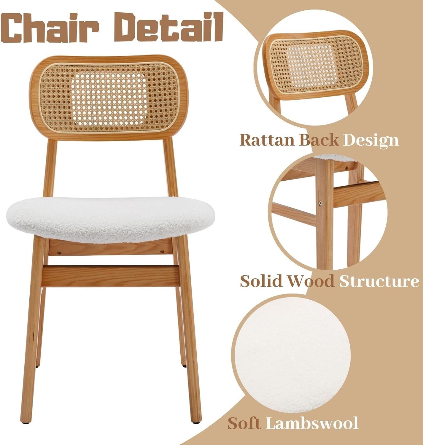 Cane Dining Set by Luxo Nation – Premium Finish for Modern Living