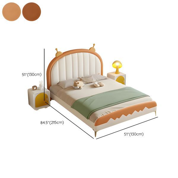 Luxo Nation Noble Crest Premium Upholstered Bed – Elevate comfort and style.