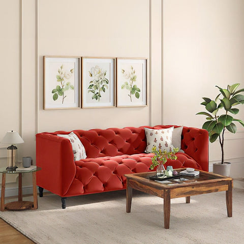 Luxury Chesterfield Sofa Set | Premium Velvet Tufted Sofa | Luxo Nation