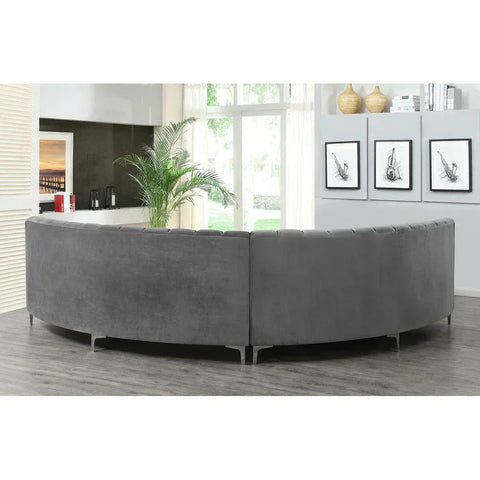 Britannia Modern Curved Sofa Set for Luxury Home Interiors