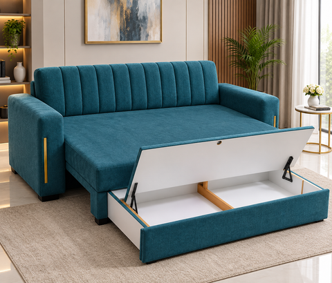 Luxury Sofa Cum Bed with Storage | Luxo Nation