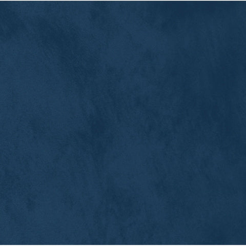 Luxo Nation CraftPorch Luxurious Diamond Strip Velvet Upholstered Bed in Navy Blue - Queen
