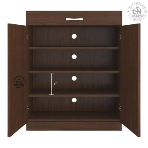 Modern Shoe Rack Cabinet | Premium Engineered Wood Storage