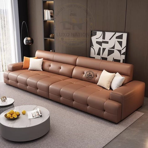 Leatherette Living Room Sofa | Modern Luxury Sofa Set By Luxo Nation