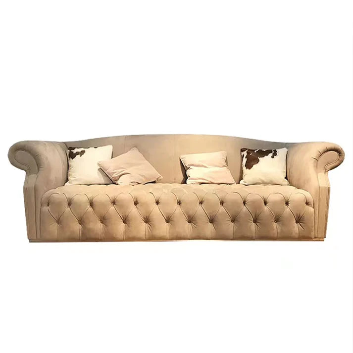 Luxo Nation Prestige Luxury Chester Sofa In Velvet