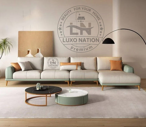 Luxo Nation Luxury Modern Sectional Sofa | Premium Comfort & Elegant Design