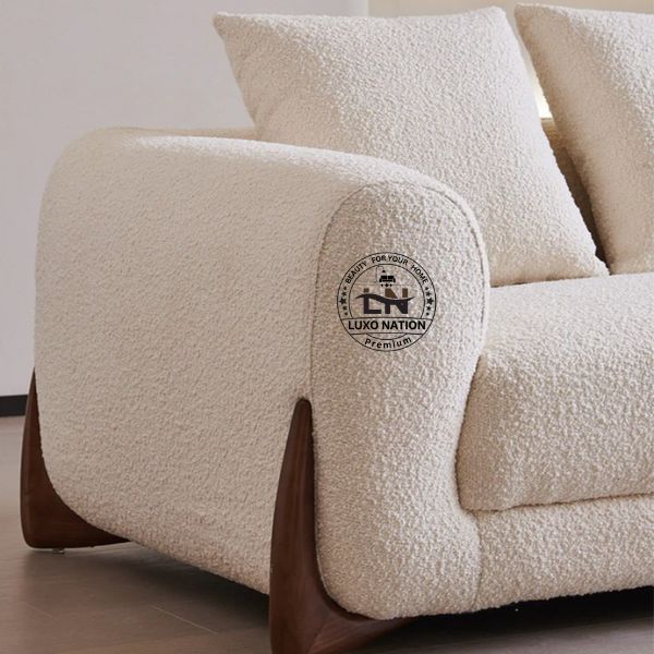 Modern Luxury Bouclé Sofa – Elegant Design & Supreme Softness