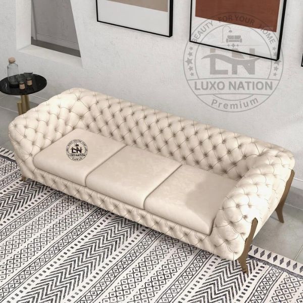 Comfortable Luxury Sofa Set to Elevate Your Home Decor Chesterfield