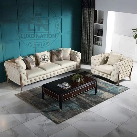 Comfortable Luxury Sofa Set to Elevate Your Home Decor Chesterfield