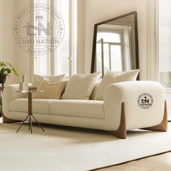 Modern Luxury Bouclé Sofa – Elegant Design & Supreme Softness