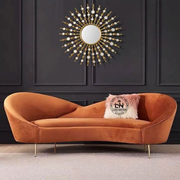 CurvaNest Sofa – Designer Elegance with Artistic Flow By Luxo Nation