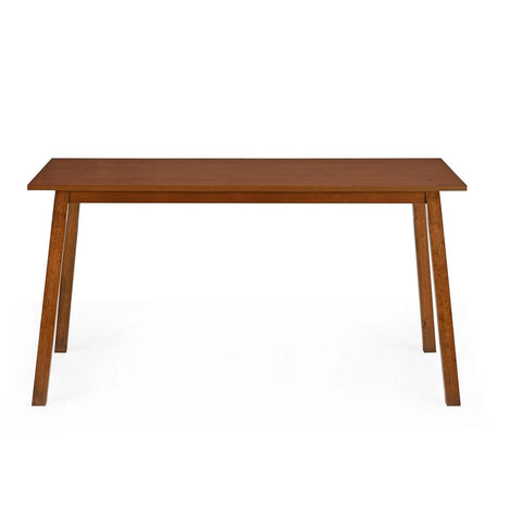 Luxo Nation Harmony Walnut 6-Seater Dining Set