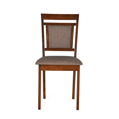 Luxo Nation Harmony Walnut 6-Seater Dining Set