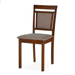 Luxo Nation Harmony Walnut 6-Seater Dining Set