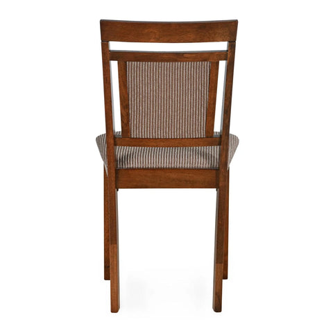 Luxo Nation Harmony Walnut 6-Seater Dining Set