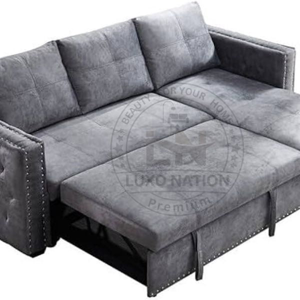 Luxo Nation L Shape Sofa Cum Bed with Storage – Malaysian Style
