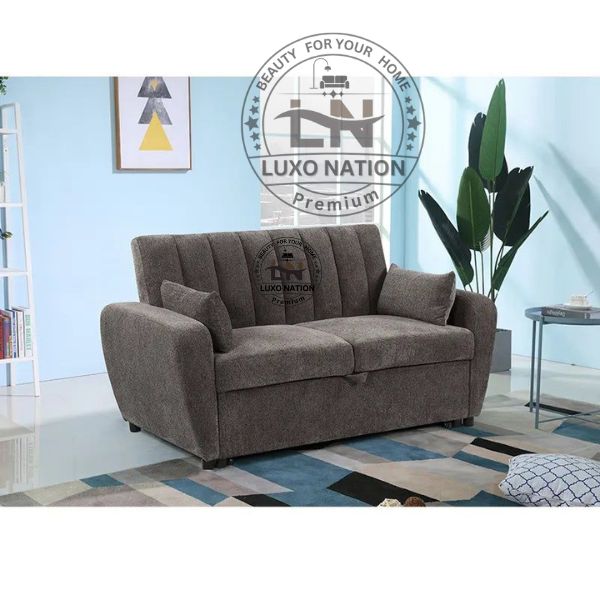 Luxo Nation L Shape Sofa Cum Bed with Storage – Premium Space Saver