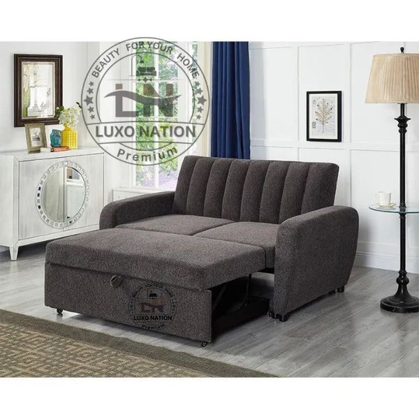 Luxo Nation L Shape Sofa Cum Bed with Storage – Premium Space Saver