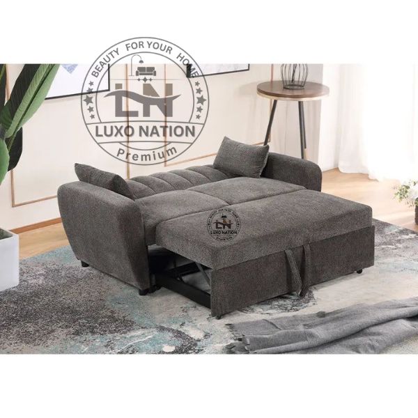 Luxo Nation L Shape Sofa Cum Bed with Storage – Premium Space Saver