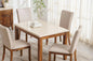 Luxo Nation Luxury Wooden Dining Table Set – Modern & with Comfortable Seating